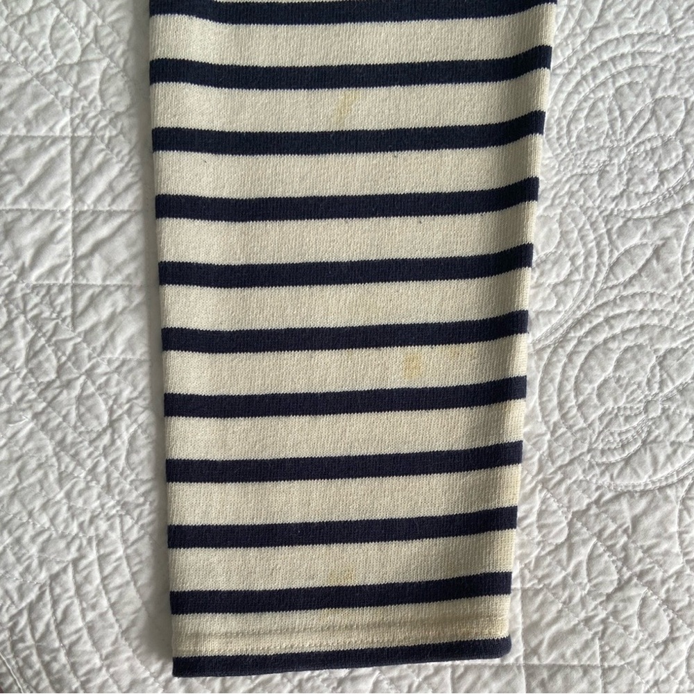Saint James Breton Striped Top Boyfriend Meridien Modern Unisex Cream Navy XXL - Picture 13 of 17